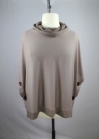 Scout's Honor Sweatercape - Taupe