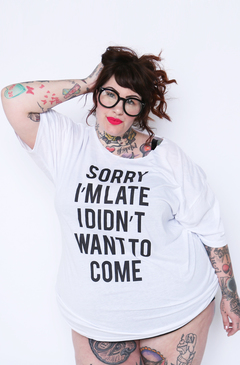 I'm Late Tee