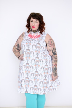 Rosemary Dress- SunrEYES Print