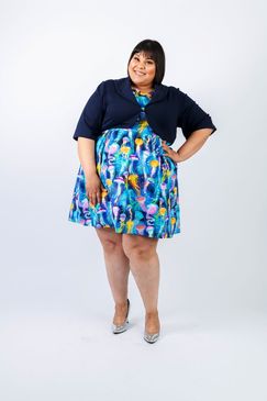 Boss Babe Bolero - Navy