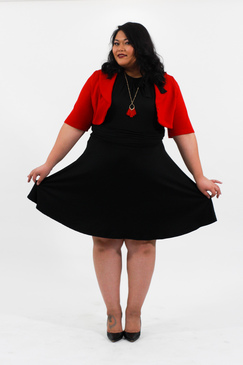 The Dame Dress - Black