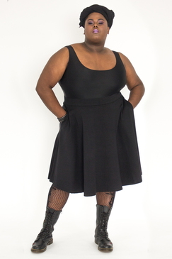 Prim & Proper Skirt - Black