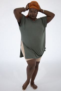 Basic B Tee - Sage