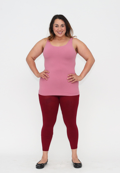 Teggings Tank Top- Longer Length & Wider Strap