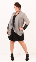 Aunty Entity Cardigan- grey