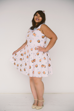 Hell Bunny Foxy Fairytale Mini Dress 