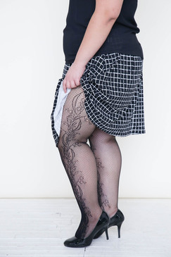 Every Rose Fishnet - Black
