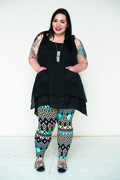 Go With the Flow Tunic Tank - Black