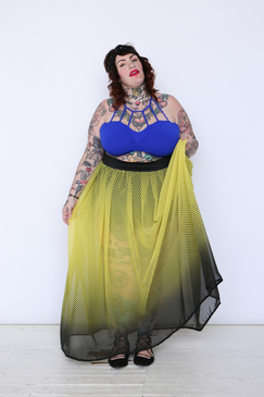 Lemon Haze Maxi Skirt