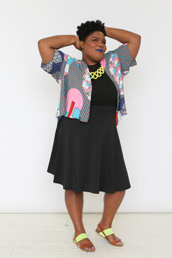 Give it a Twirl Skirt - Black