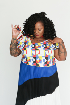 PRIMARY: Ladyface Crop Top