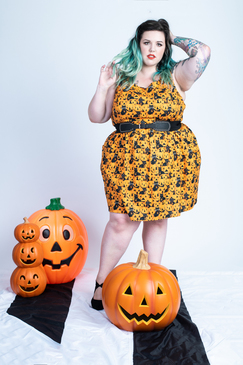 Pumpkins & Pussy Cats Dress