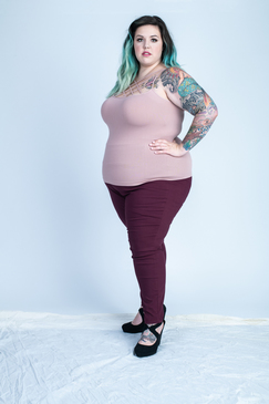Teggings Cage Tank - Rosé