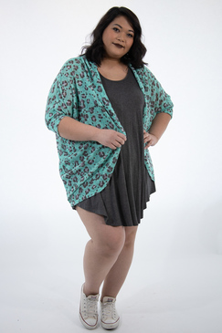 Queen of the Jungle Cardi - Mint