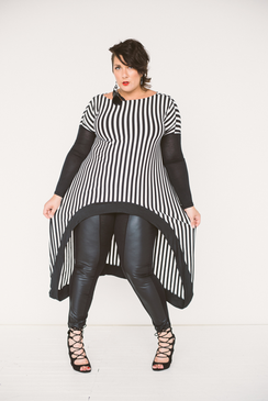 Babooshka Monostripe Arch Caftan
